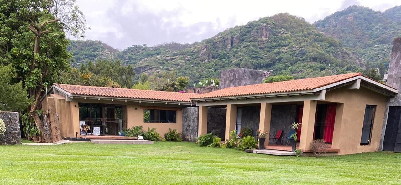Hostal Villa Quieta Tepoztlán Exteriör bild