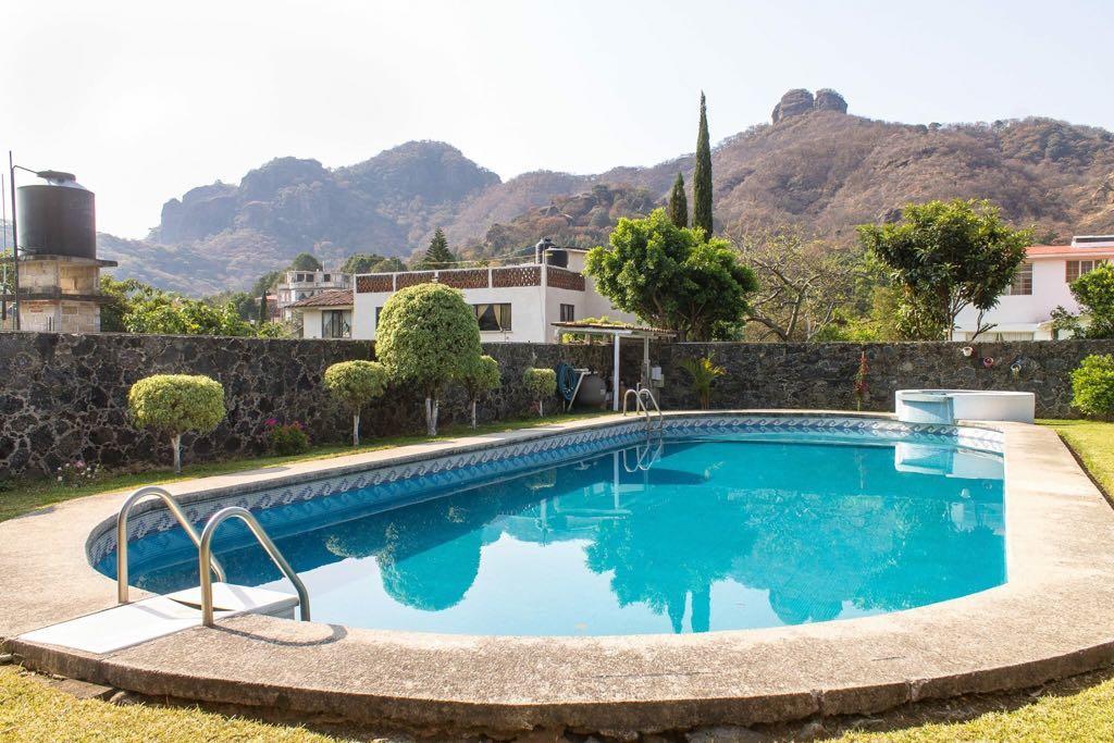 Hostal Villa Quieta Tepoztlán Exteriör bild